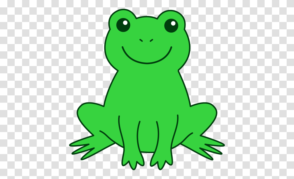 Happy Green Frog, Wildlife, Animal, Amphibian Transparent Png