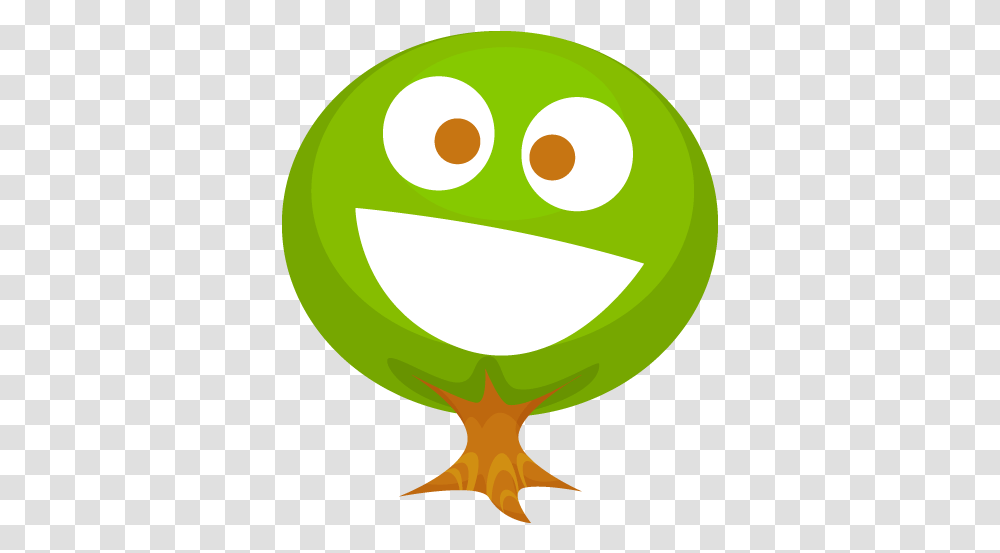 Happy Greenery Icon Set 512x512 4 File Download Vector Cartoon Happy Tree, Symbol Transparent Png