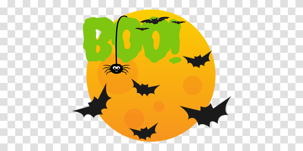 Happy Halloween Boo, Batman Logo Transparent Png