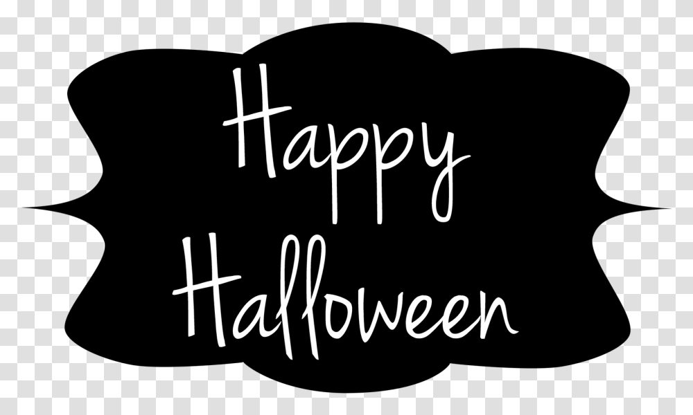 Happy Halloween Calligraphy, Handwriting, Alphabet, Letter Transparent Png