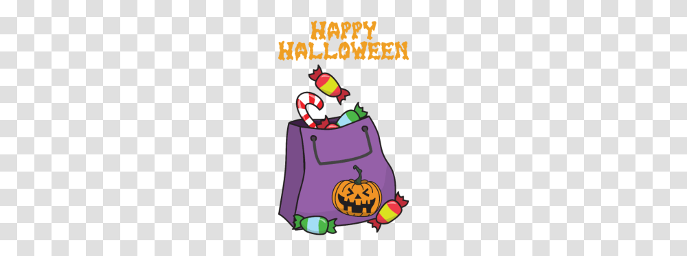 Happy Halloween Candy Sweets, Bag, Poster, Advertisement, Shopping Bag Transparent Png