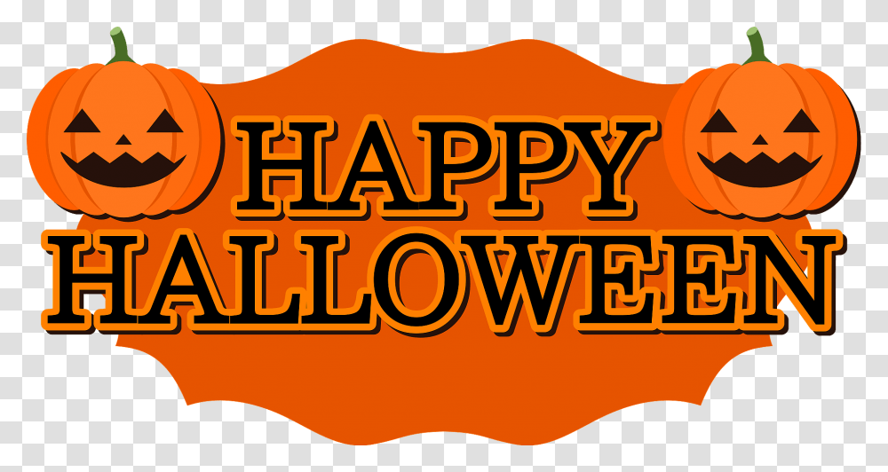 Happy Halloween Clipart Happy Halloween Icon, Text, Word, Alphabet, Label Transparent Png