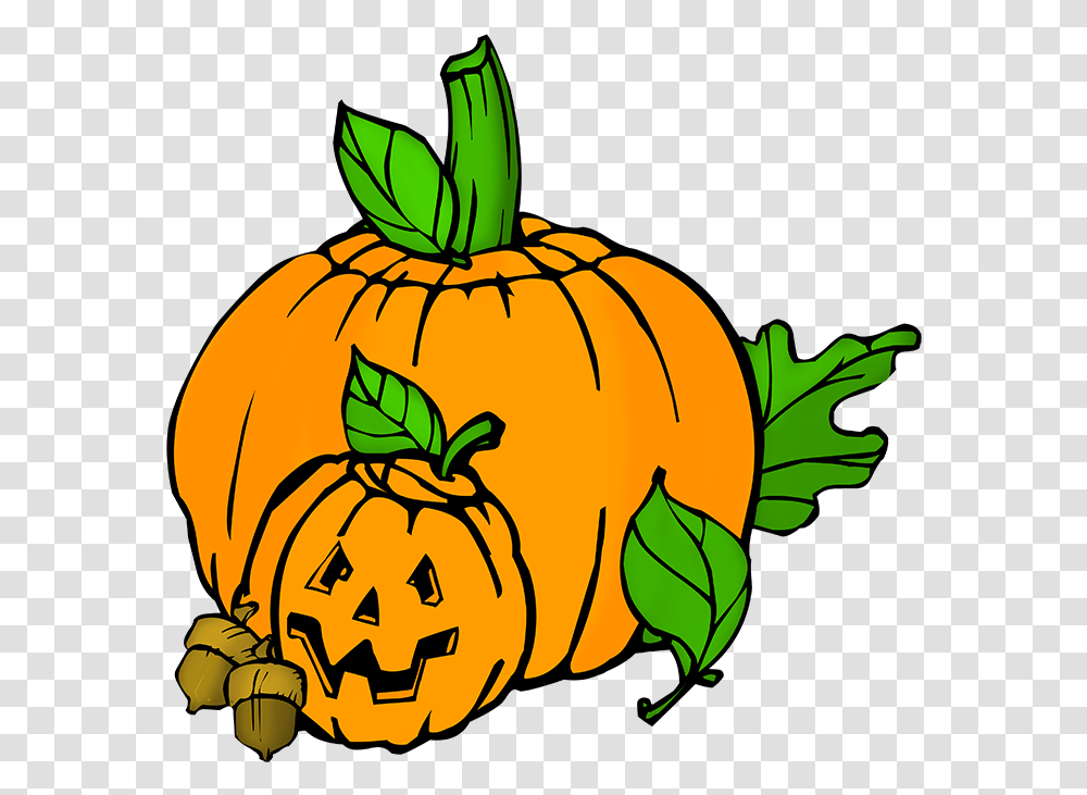 Happy Halloween Clipart Jack O Lantern Clip Art, Pumpkin, Vegetable, Plant, Food Transparent Png