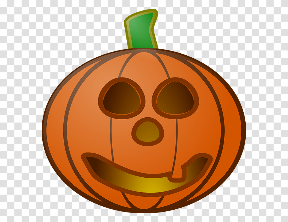 Happy Halloween Clipart, Plant, Pumpkin, Vegetable, Food Transparent Png