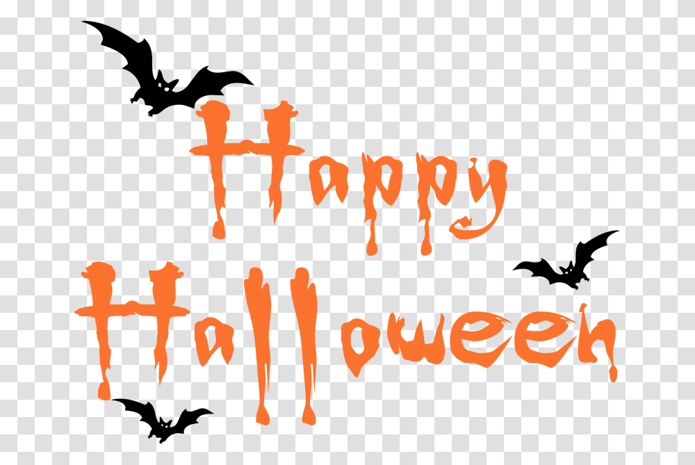 Happy Halloween Clipart, Handwriting, Calligraphy, Alphabet Transparent Png