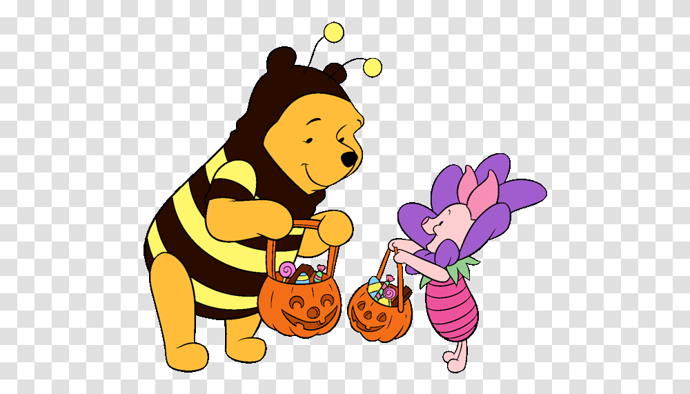 Happy Halloween Disney Clipart Graphic Winnie The Pooh Halloween Clipart, Person, Human, Food, Finger Transparent Png