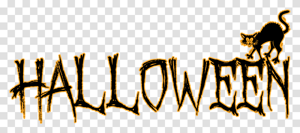 Happy Halloween Everyone Dairyairhead Halloween Word Clipart, Text, Handwriting, Calligraphy, Label Transparent Png