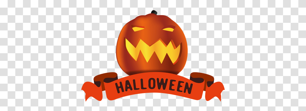 Happy Halloween Logo 9 Halloween Logo, Pumpkin, Vegetable, Plant, Food Transparent Png