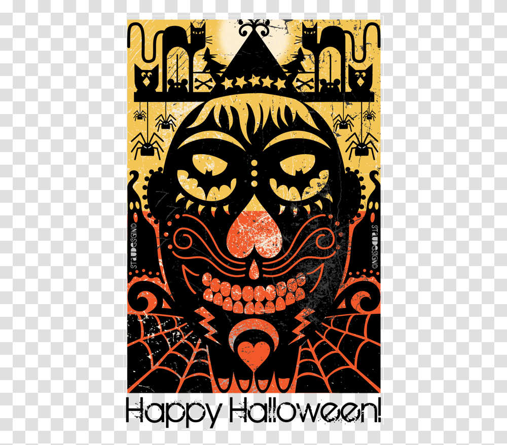 Happy Halloween Poster, Advertisement, Flyer, Paper, Brochure Transparent Png