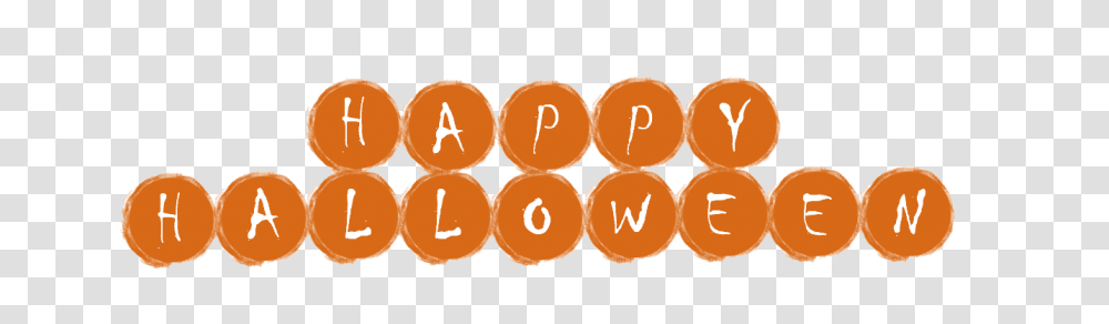 Happy Halloween Round, Number, Alphabet Transparent Png