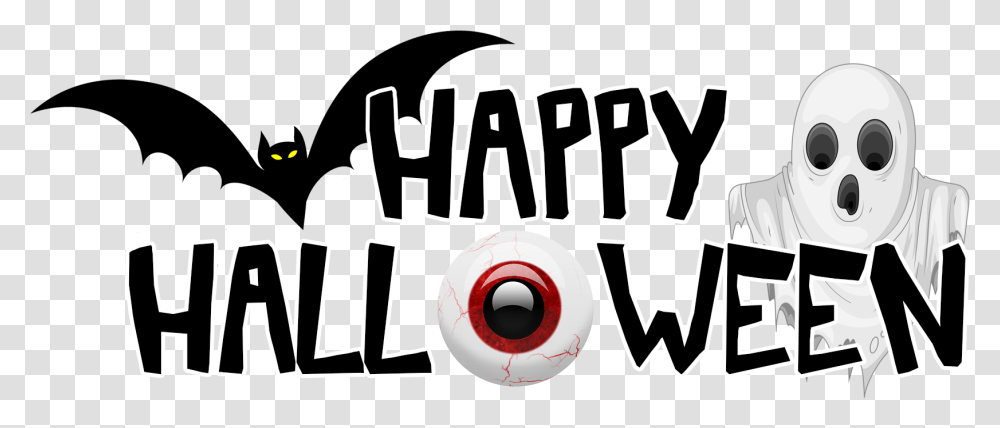 Happy Halloween, Label, Alphabet Transparent Png