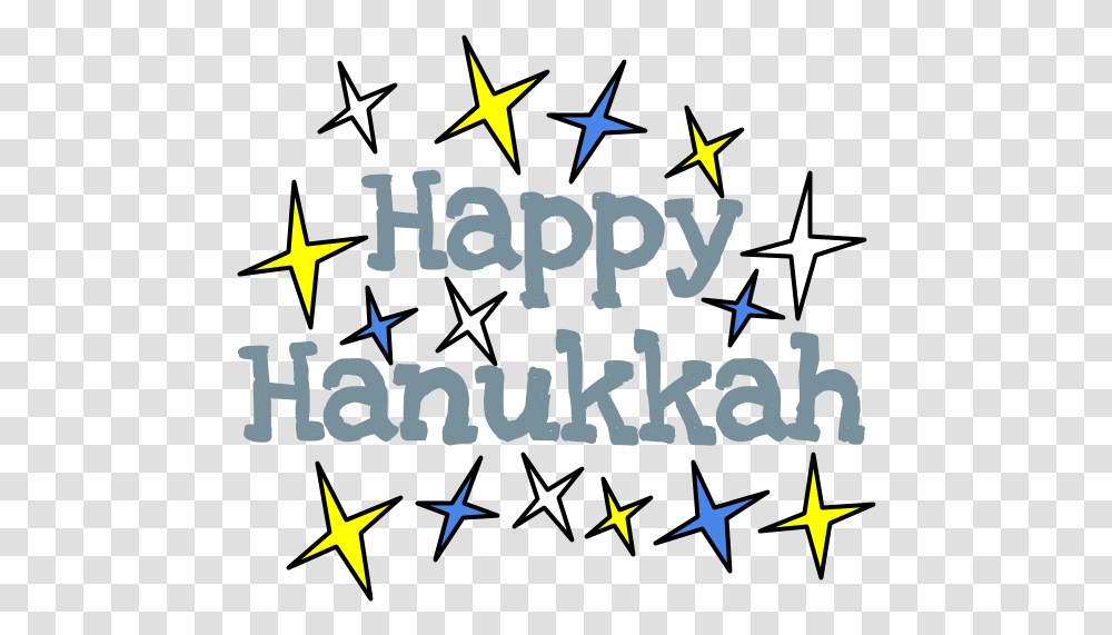 Happy Hanukkah - Clipartshare Graphic Design, Symbol, Star Symbol, Poster, Advertisement Transparent Png