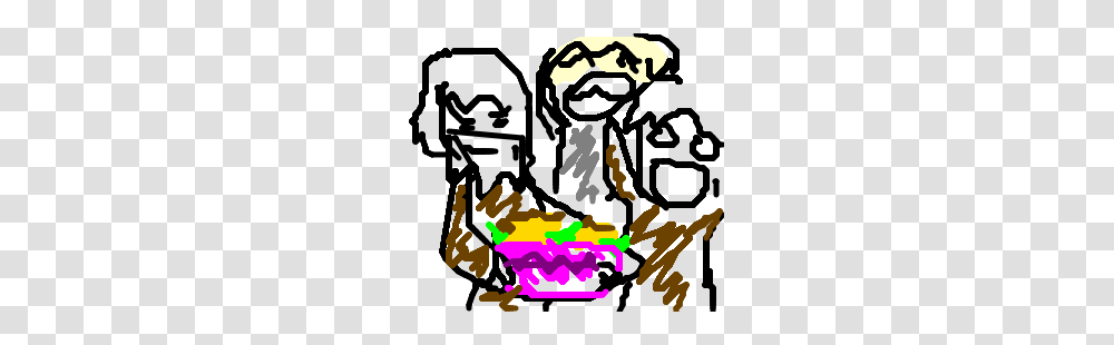 Happy Hobos Share A Taco Salad, Poster, Advertisement Transparent Png