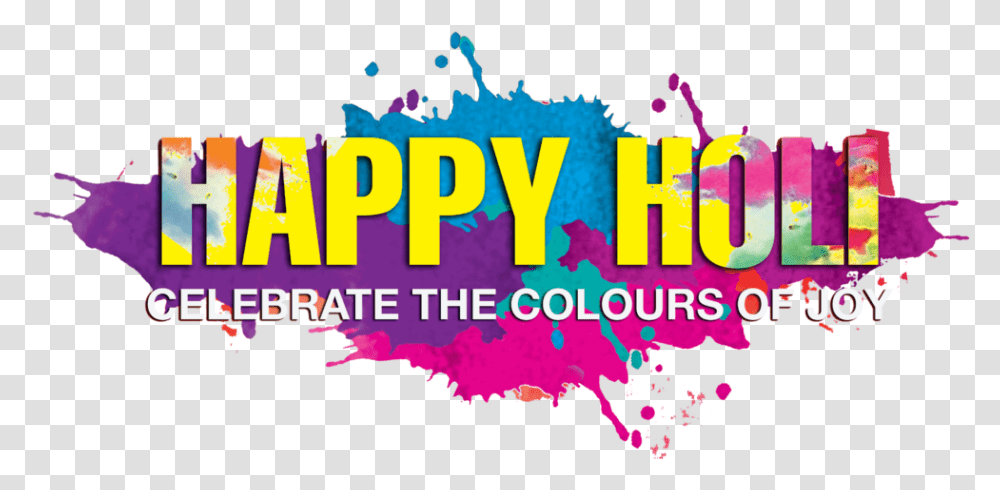Happy Holi Background, Purple, Advertisement Transparent Png