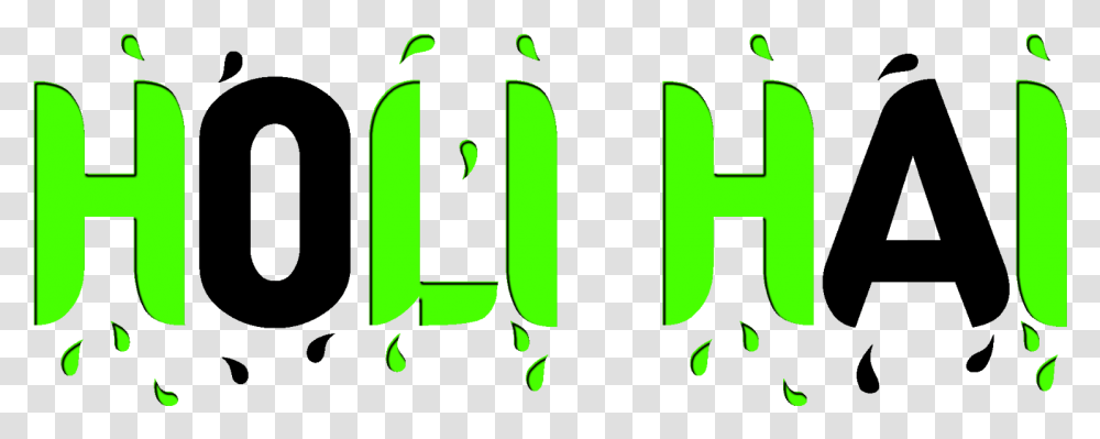 Happy Holi Image, Green, Label, Word Transparent Png