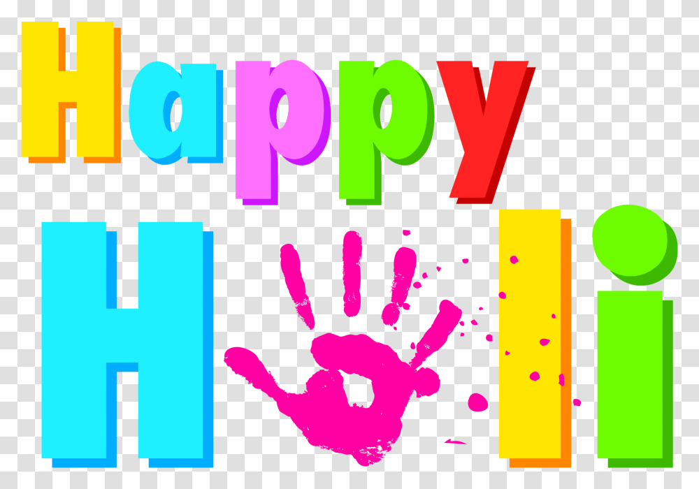 Happy Holi Images 2020, Alphabet, Paper Transparent Png