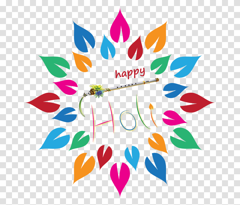 Happy Holi Stickers For Whatsapp, Poster Transparent Png