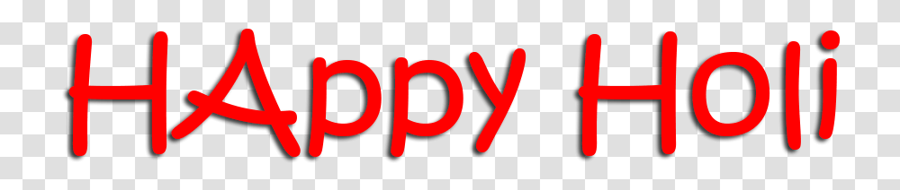 Happy Holi Text Graphic Design, Word, Alphabet, Logo Transparent Png