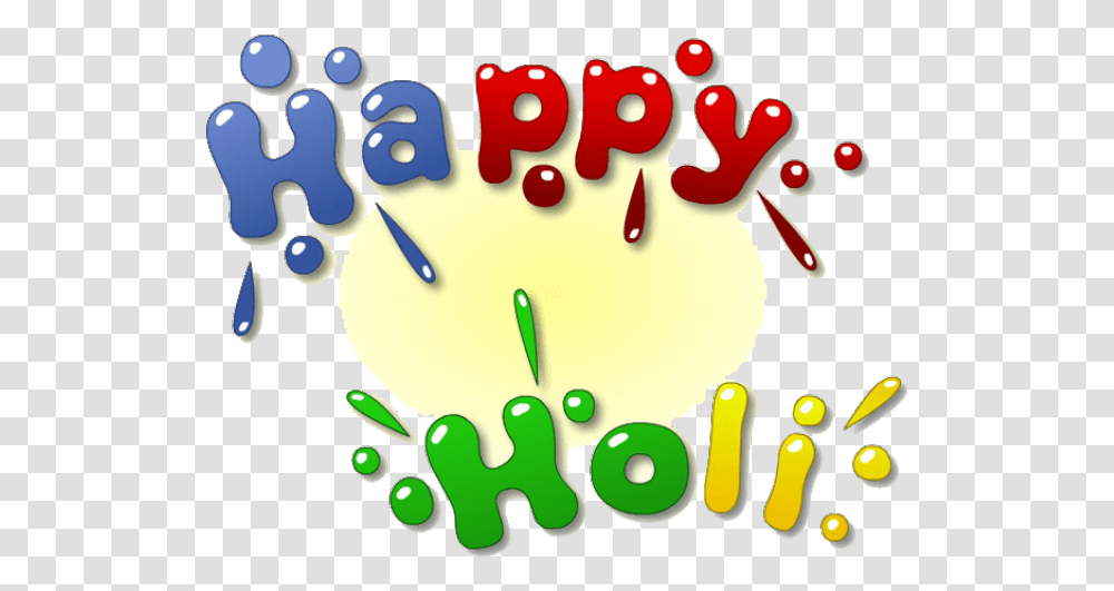 Happy Holi Text, Plant, Birthday Cake Transparent Png