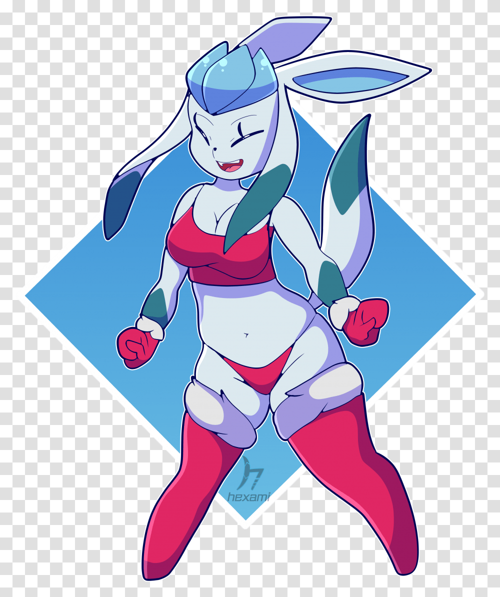 Happy Holidays By Hexami Happy Glaceon, Costume, Person, Graphics, Art Transparent Png