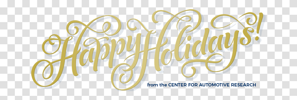 Happy Holidays Calligraphy, Text, Word, Handwriting, Label Transparent Png