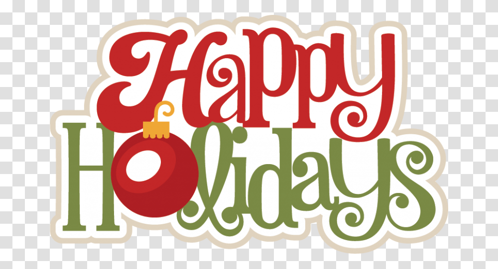 Happy Holidays Clip Art, Label, Alphabet, Number Transparent Png