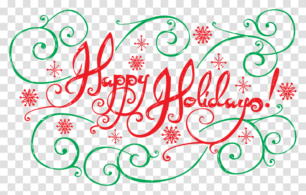 Happy Holidays Clipart Happy Holidays Background, Text, Handwriting, Calligraphy, Alphabet Transparent Png