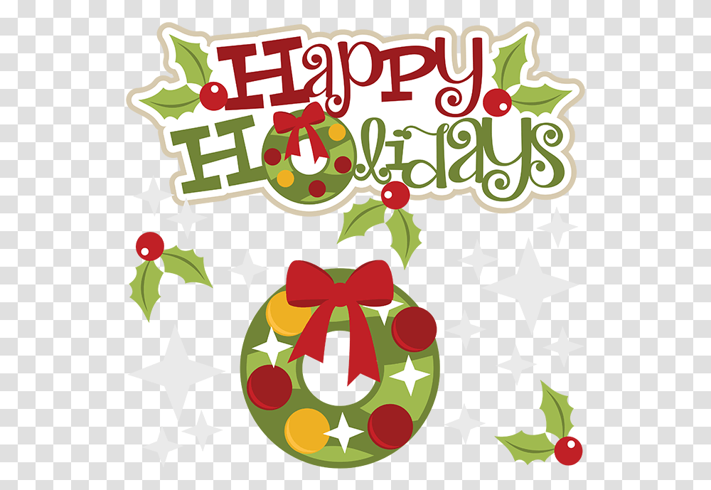 Happy Holidays Cliparts, Number Transparent Png