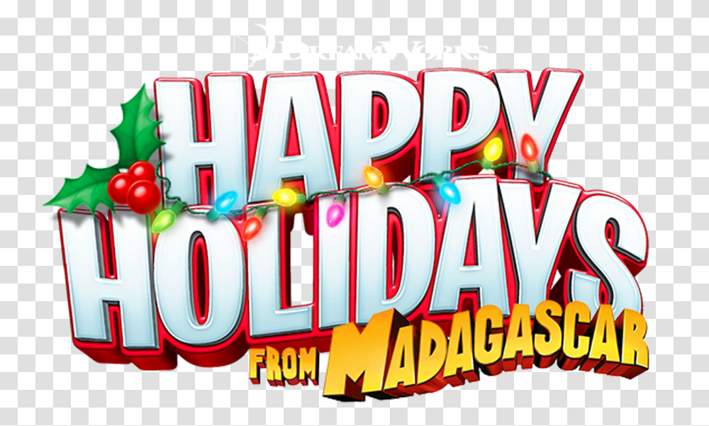 Happy Holidays From Madagascar Happy Holidays From Madagascar, Dynamite, Text, Game, Advertisement Transparent Png