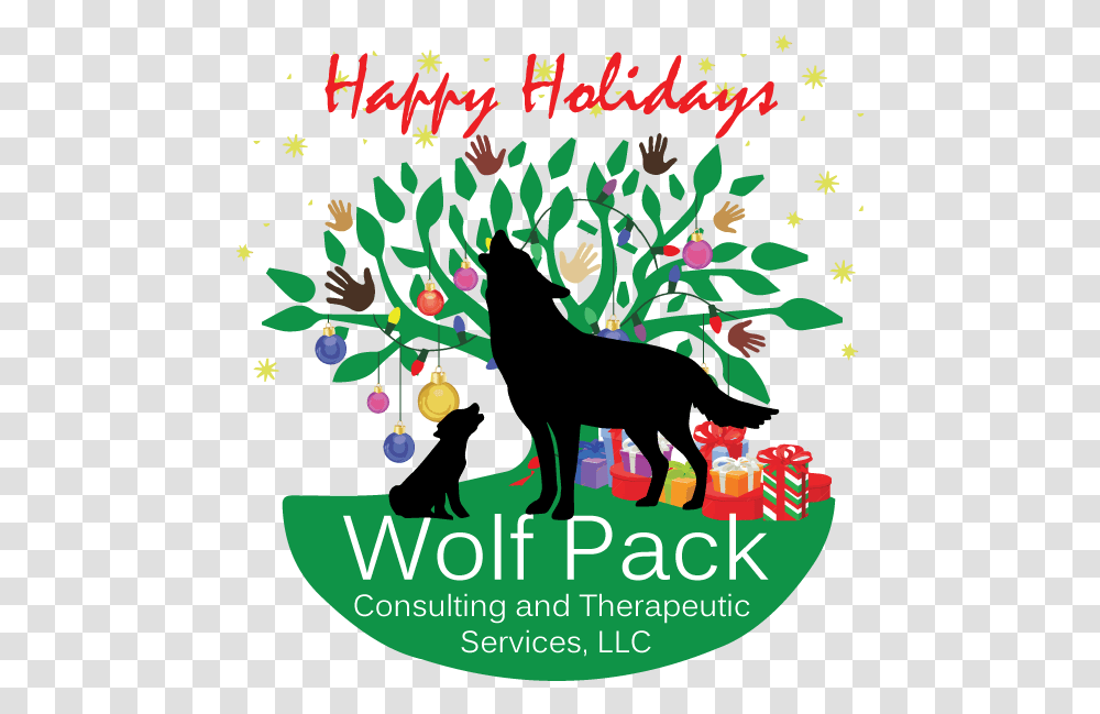 Happy Holidays From The Wolfpack, Poster, Advertisement, Text, Graphics Transparent Png