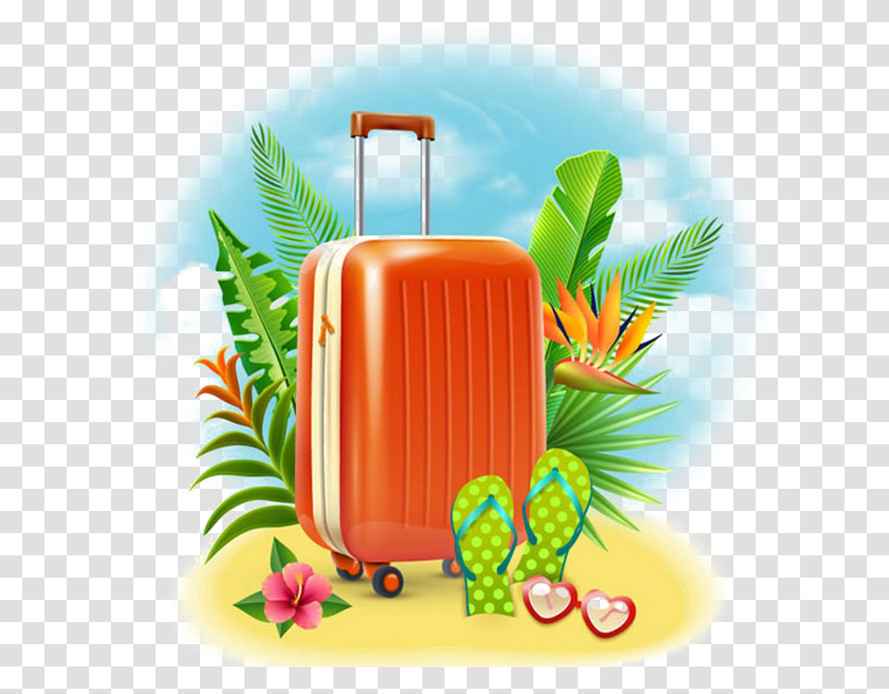 Happy Holidays Images Fr 1142755 Summer Holiday, Luggage, Birthday Cake, Dessert, Food Transparent Png