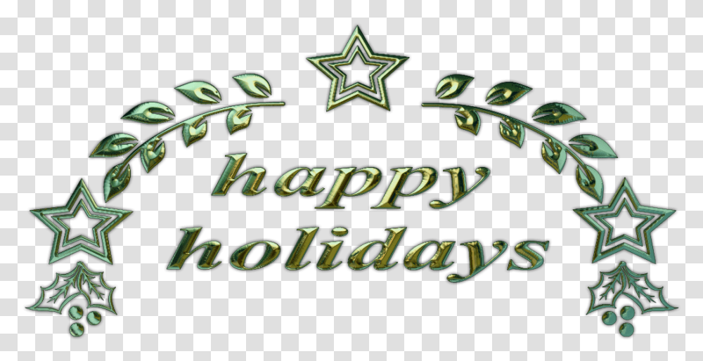 Happy Holidays Text 2 Happy Holidays Text, Star Symbol, Logo Transparent Png