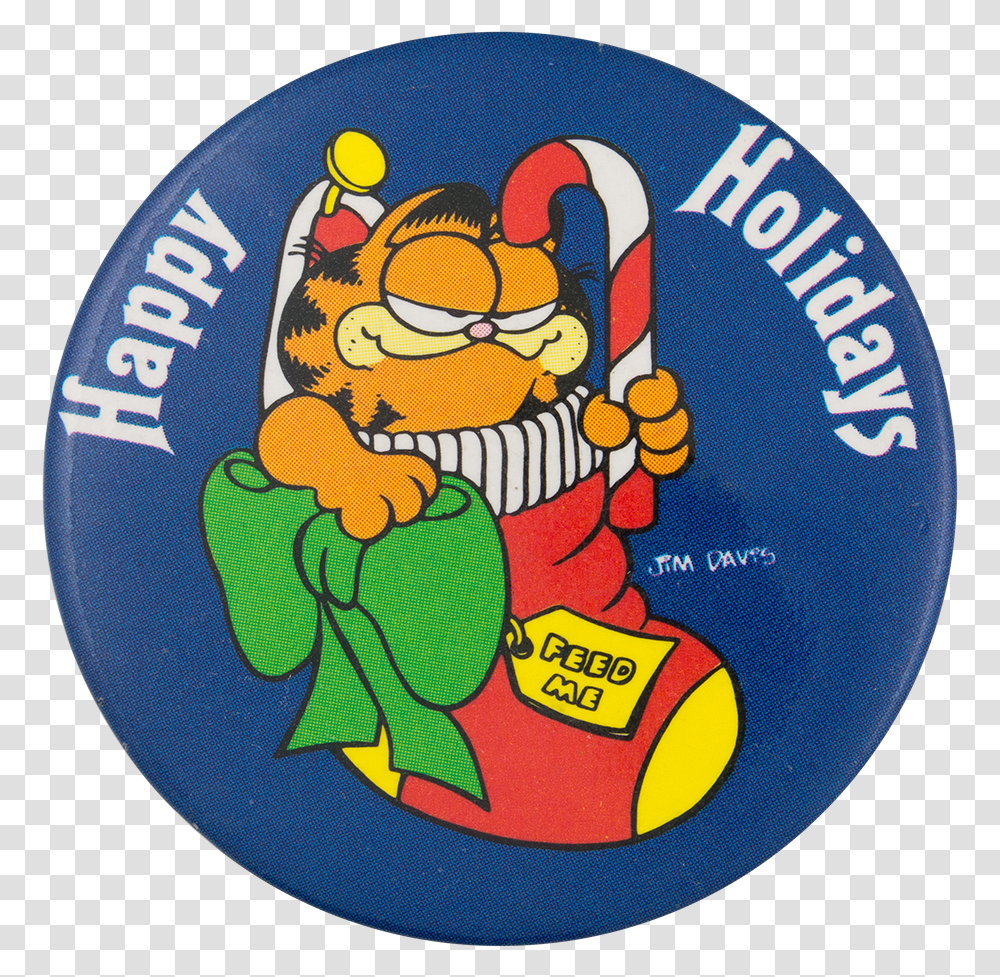 Happy Holidays Text Happy Holidays Garfield Happy Holidays Garfield, Logo, Trademark, Badge Transparent Png