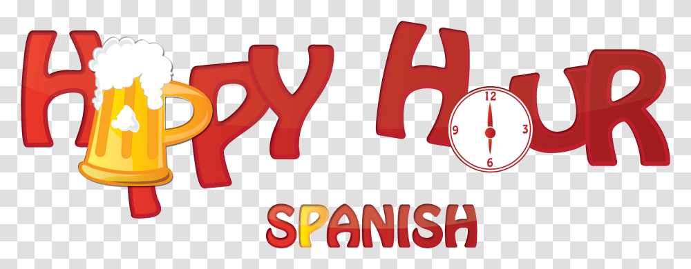 Happy Hour Spanish Logo Download, Alphabet, Word, Label Transparent Png