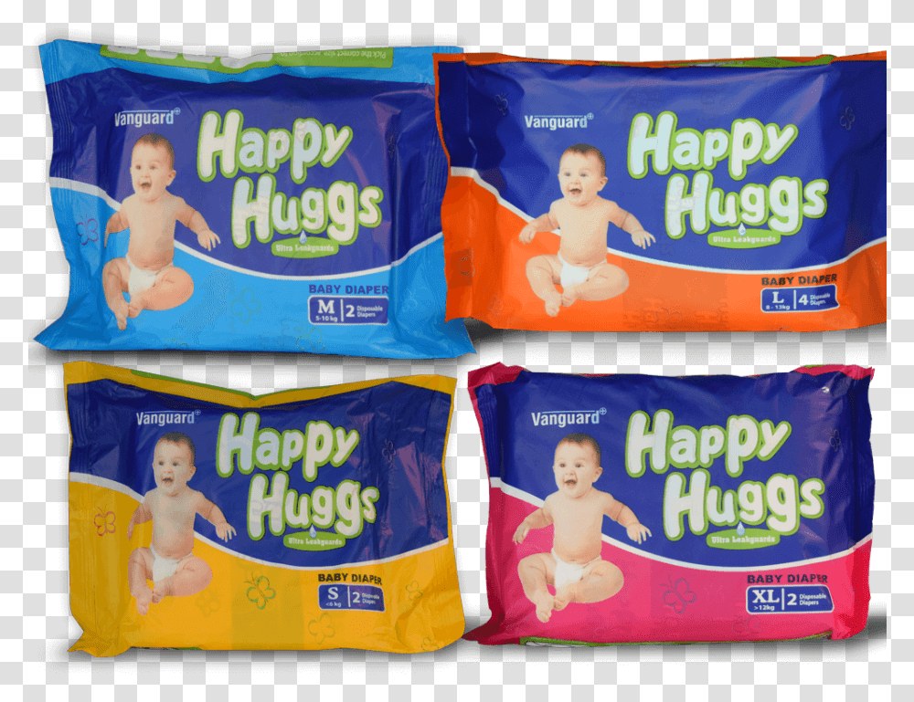 Happy Huggs Baby Diaper In Sri Lanka Baby Diaper Products Diaper Brands In Sri Lanka, Person, Human, Food, Candy Transparent Png