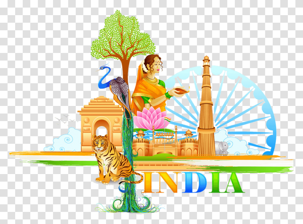 Happy Independence Day Click Independence Day India, Tiger, Wildlife, Mammal, Animal Transparent Png