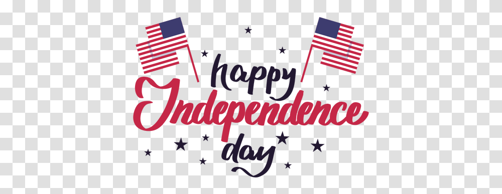 Happy Independence Day Flag Star Usa Happy Independence Day Usa, Symbol, American Flag, Text, Logo Transparent Png