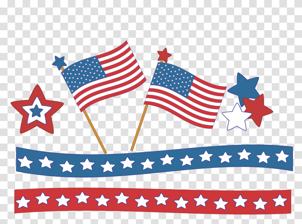 Happy Independence Day July Clipart July Clip Art, Flag Transparent Png