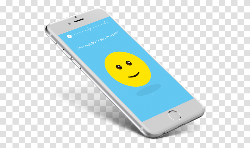 Happy Iphone Standing, Mobile Phone, Electronics, Cell Phone Transparent Png