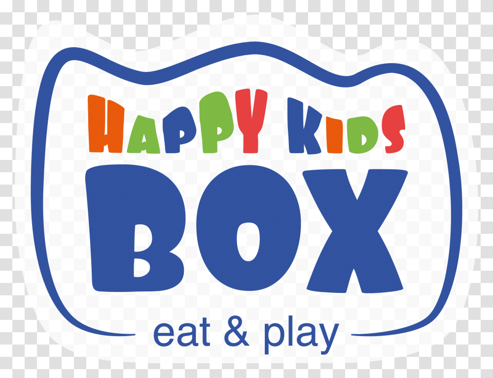 Happy Kids Box, Word, Label, Number Transparent Png