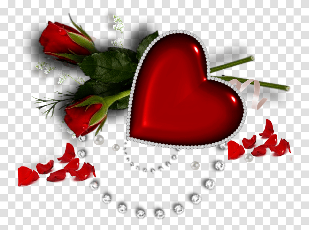 Happy Kiss Day 2019, Heart, Plant, Flower, Blossom Transparent Png