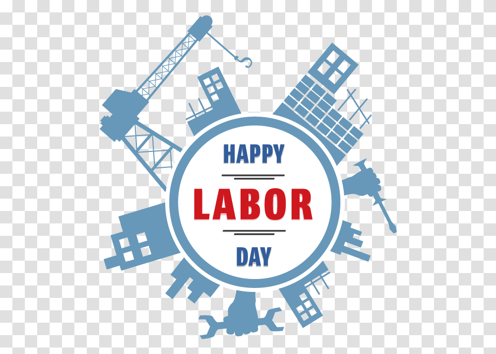 Happy Labor Day From Workforce Central Poster On Labour Day, Text, Machine, Symbol, Logo Transparent Png