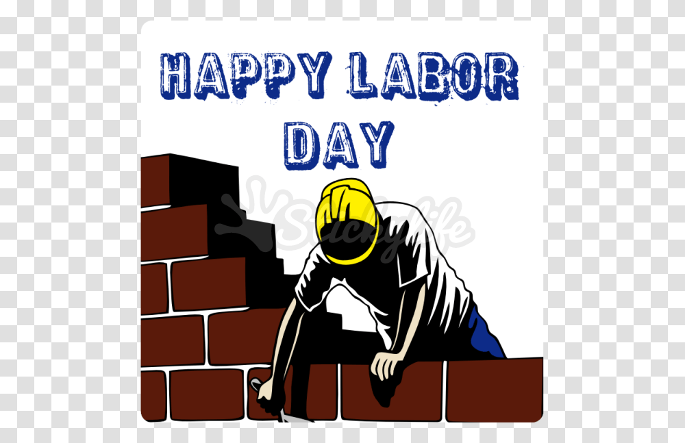 Happy Labor Day Static Cling, Person, Human, Staircase Transparent Png