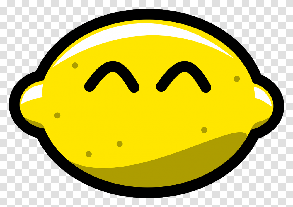 Happy Lemon, Label, Sticker, Plant Transparent Png