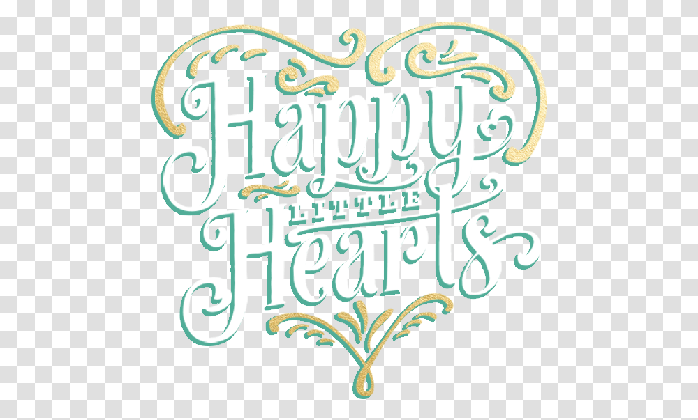 Happy Little Hearts Early Learning Center Amp Daycare Calligraphy, Handwriting, Alphabet, Flyer Transparent Png