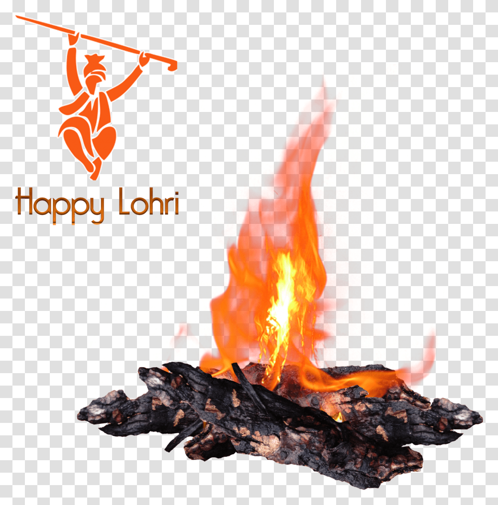 Happy Lohri Free Image Bonfire, Flame Transparent Png