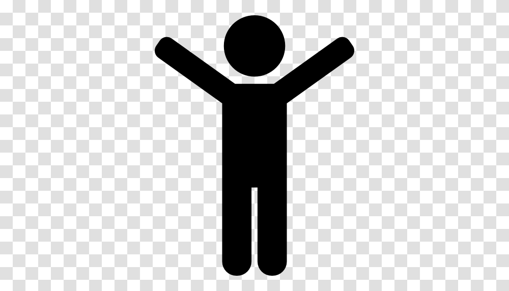 Happy Man, Hammer, Tool, Sign Transparent Png