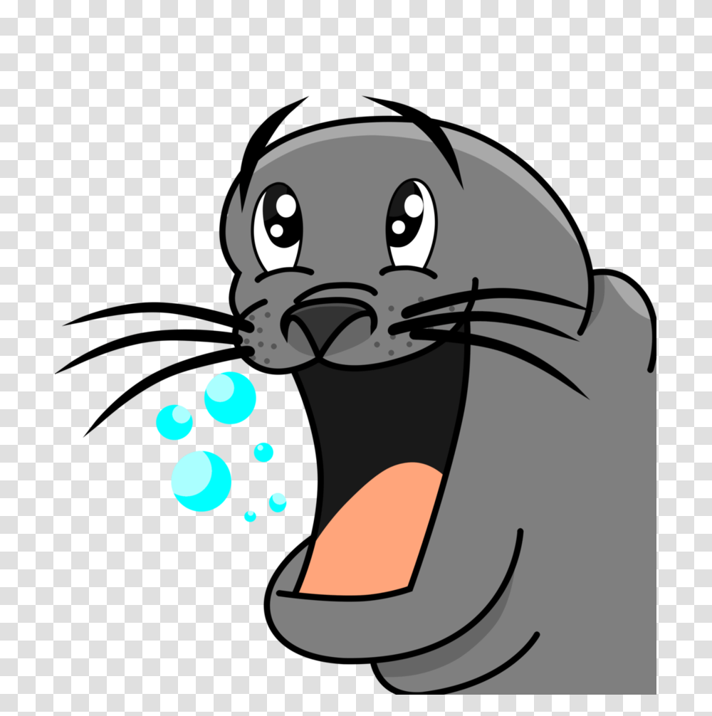 Happy Manatee Digitalized, Face, Head Transparent Png