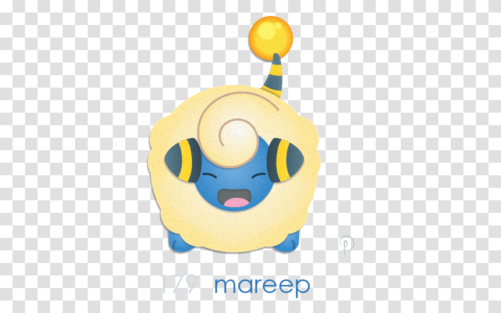 Happy Mareepbecause Who Doesnt Need A Happy Sheep Illustration, Animal, Toy Transparent Png