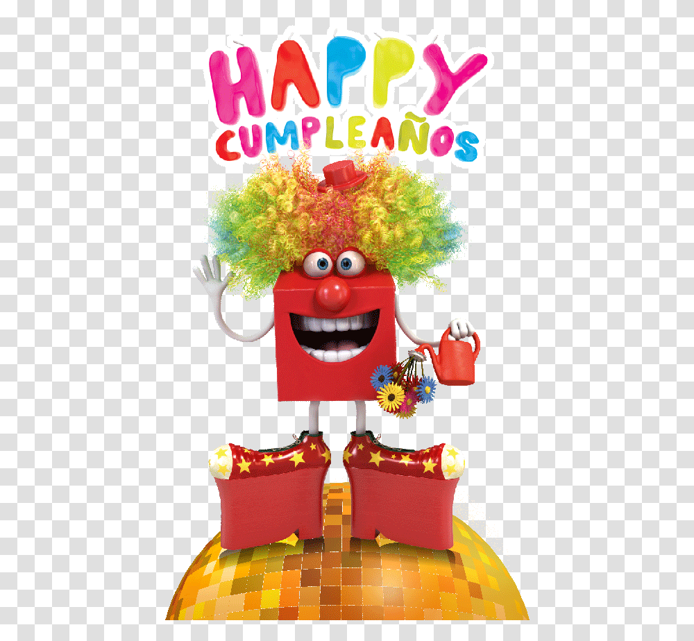 Happy Mcdonald's Happy Meal Character Mcdonalds, Performer, Birthday Cake, Dessert, Food Transparent Png